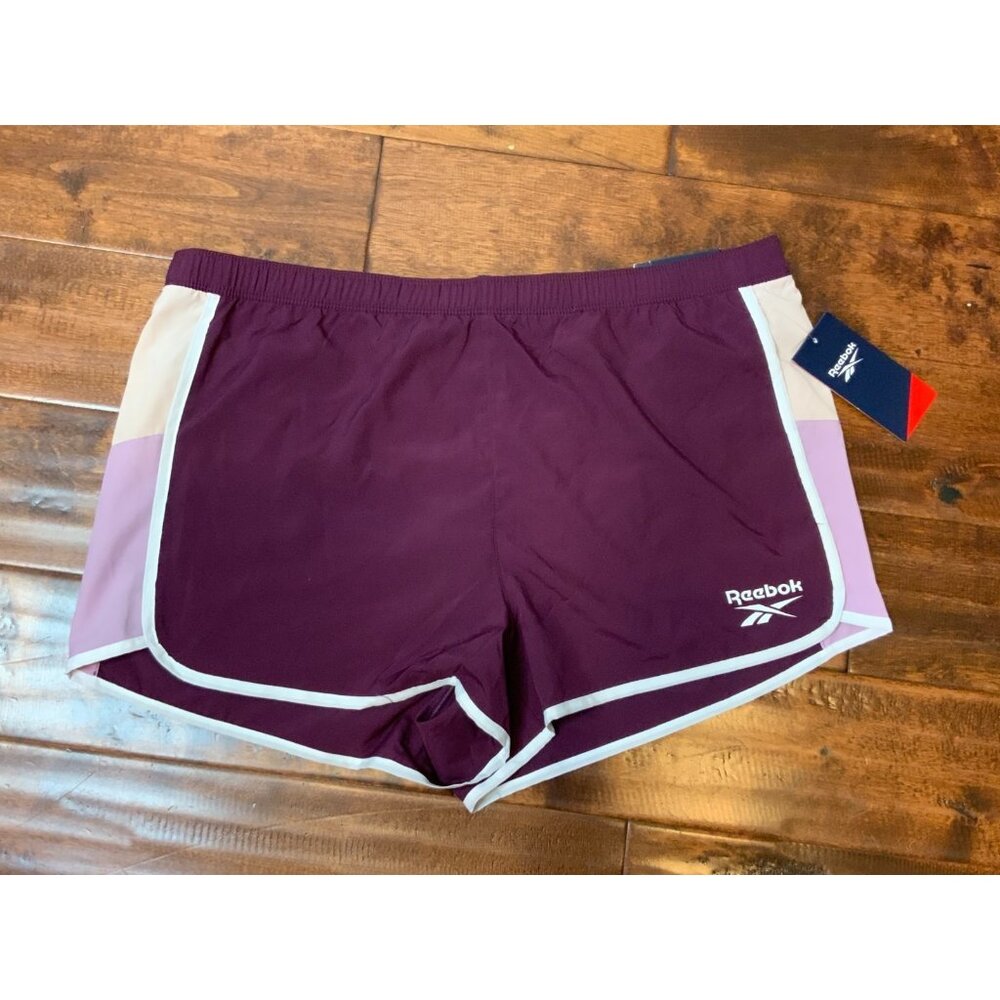 Reebok Potent Purple Racer Heritage Relaxed Short NWT $45, Size XL
